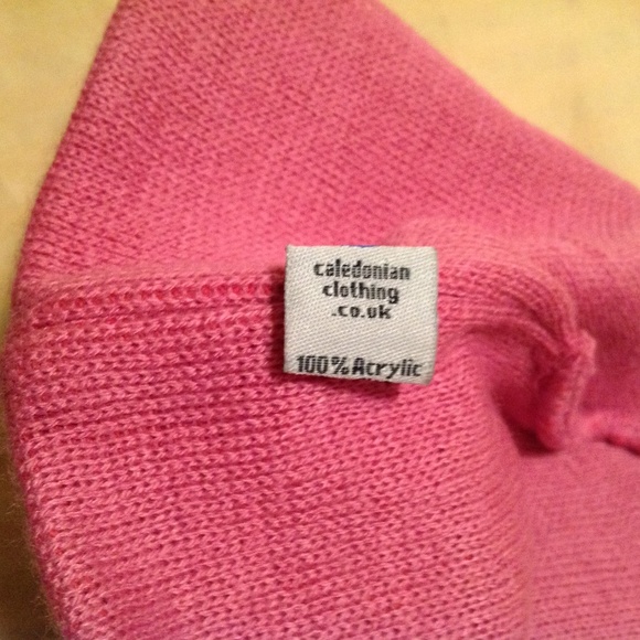 Scotland Beanie Woman's Pink NWT - Picture 4 of 4
